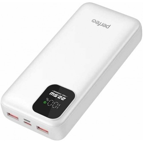 Портативный аккумулятор Perfeo PF_E2079 20000mAh (белый) 