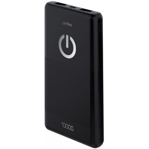 Портативный аккумулятор Perfeo Splash 10000mAh (PF_B4296) (черный) 