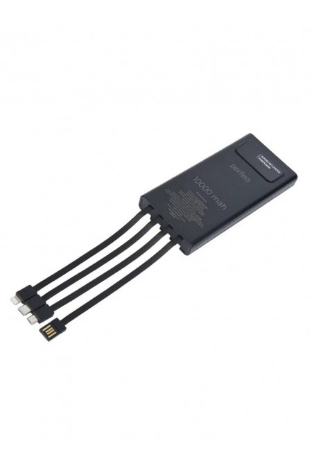Портативный аккумулятор Perfeo Universal 10000mah (PF_E1631) (черный) 
