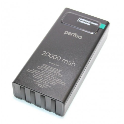 Портативный аккумулятор Perfeo Universal 20000mah (PF_E1633) (черный) 