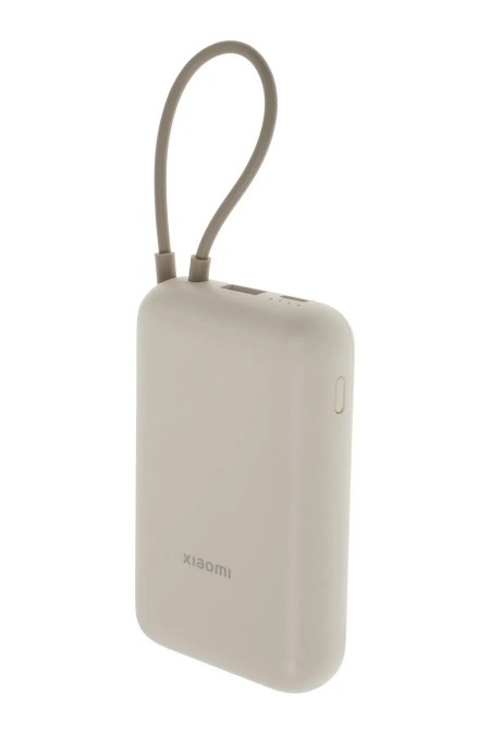 Портативный аккумулятор Xiaomi 22.5W 3A USB-A/USB-C 10000mAh (BHR9072GL) (бежевый) 