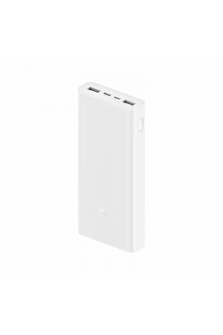 Портативный аккумулятор Xiaomi 3 (PLM18ZM) 20000mAh (белый) 