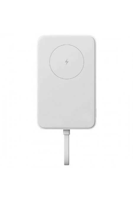 Портативный аккумулятор Xiaomi 33W Magnetic Power Bank 10000mAh (Integrated Cable) (BHR9822GL) (белый) 