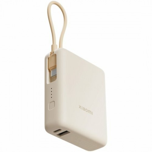 Портативный аккумулятор Xiaomi 33W Power Bank 10000mAh (Integrated Cable) (BHR9333GL) (бежевый) 2