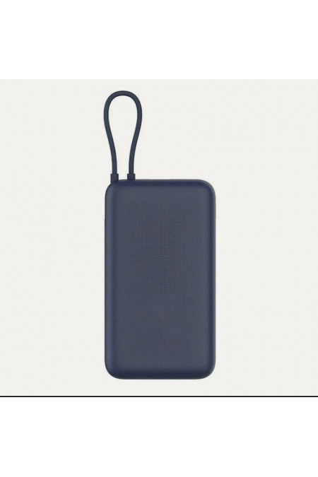 Портативный аккумулятор Xiaomi 33W Power Bank 20000mAh (встроенный кабель) (BHR8975GL) (синий) 2