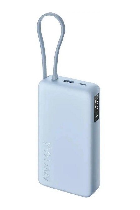 Портативный аккумулятор Xiaomi 67W Power Bank (BHR08O8GL) 20000mAh (голубой) 1