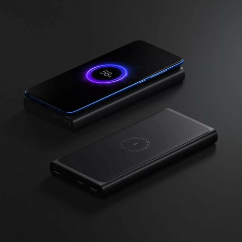 Портативный аккумулятор Xiaomi Wireless Power Bank 10000mAh (BHR5460GL) (черный) 8