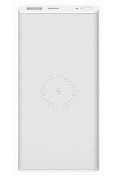 Портативный аккумулятор Xiaomi Mi Power Bank Wireless Youth Edition 10000mAh (WPB15PDZM) (белый) 