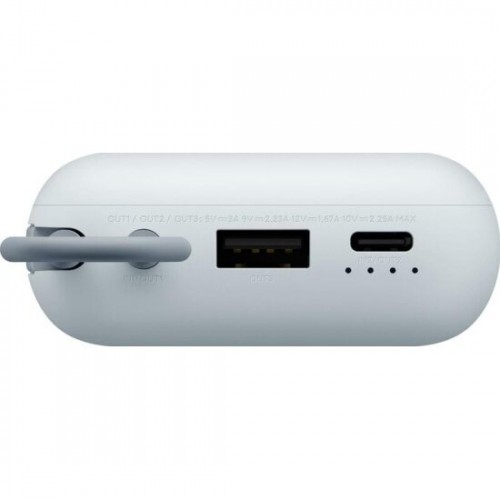 Портативный аккумулятор Xiaomi Power Bank 10000mAh (встроенный кабель) (BHR9073GL) (синий) 5