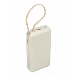 Портативный аккумулятор Xiaomi With Cable USB -C 67W (PB2067) 20000mAh (светло-серый)