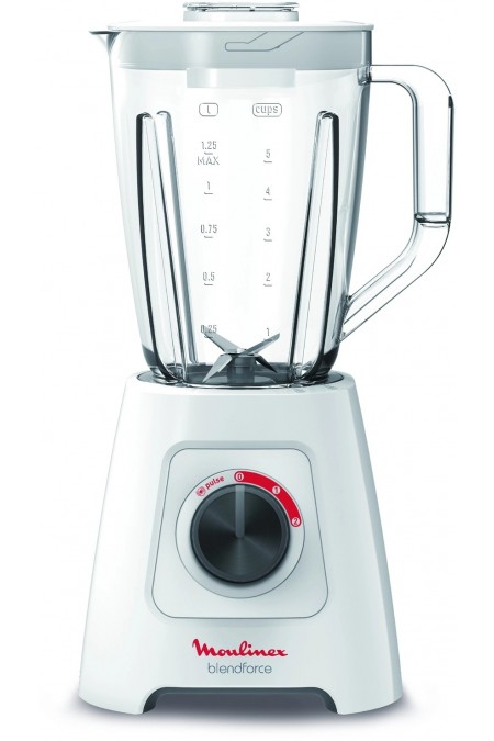 Стационарный блендер Moulinex LM420110 (белый) 