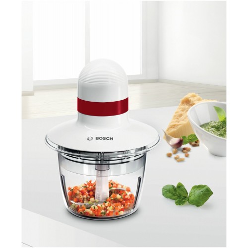 Измельчитель Bosch MMRP1000 (белый/красный) 1