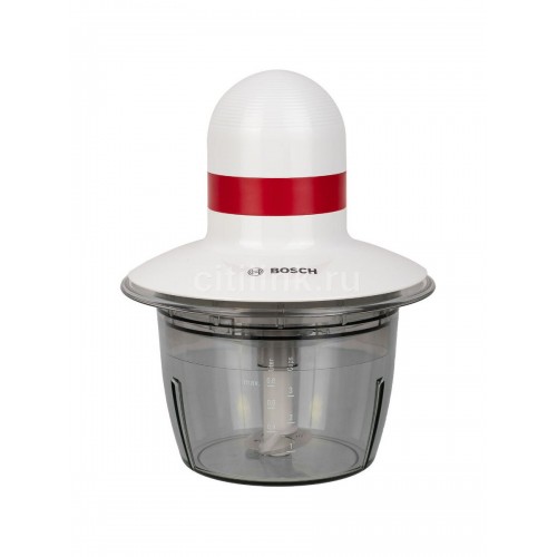 Измельчитель Bosch MMRP1000 (белый/красный) 7