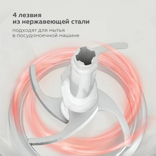 Измельчитель BQ CH2000 (белый/серый) 6