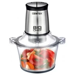 Измельчитель CENTEK CT-1394 (серебристый/черный)