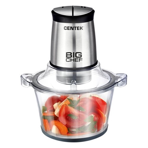 Измельчитель CENTEK CT-1394 (серебристый/черный) 