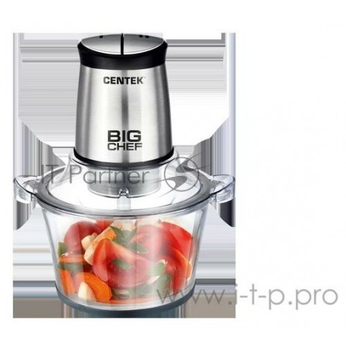 Измельчитель CENTEK CT-1394 (серебристый/черный) 1