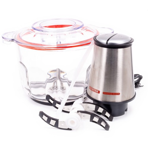 Измельчитель CENTEK CT-1395 (серебристый) 5