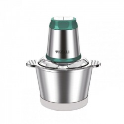 Измельчитель Kelli KL-5217 (серебристый/зеленый)