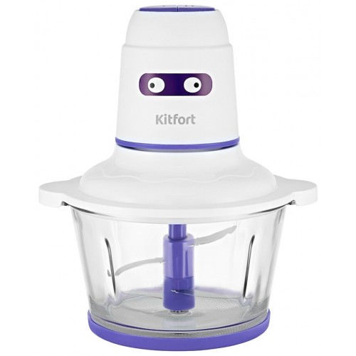 Измельчитель Kitfort КТ-3050-1 (белый/фиолетовый) 