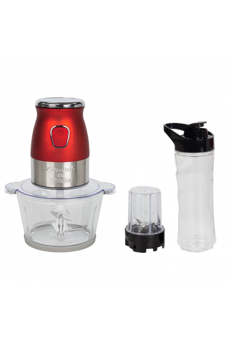 Измельчитель Zigmund Shtain CR-19 R (красный/серебристый) 