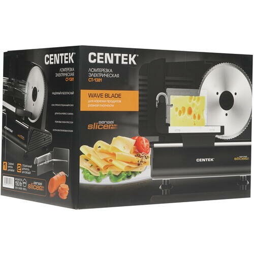 Ломтерезка CENTEK CT-1381 (черный) 7