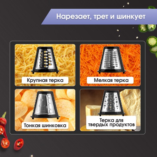 Мультирезка Zigmund Shtain SM-23 (черный/серебристый) 4