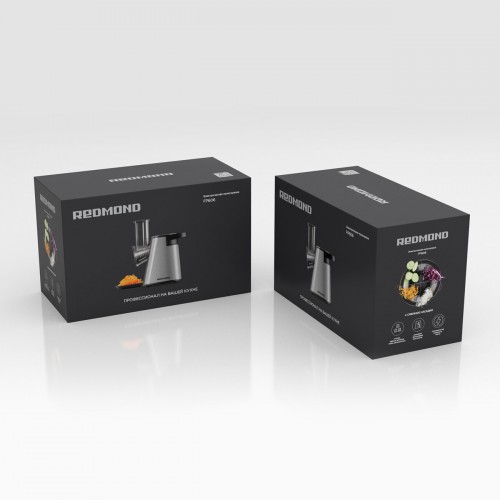 Овощерезка Redmond FP606 (серебристый/черный) 9