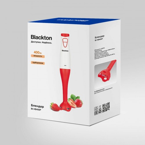 Погружной блендер Blackton Bt HB400P (белый/синий) 4