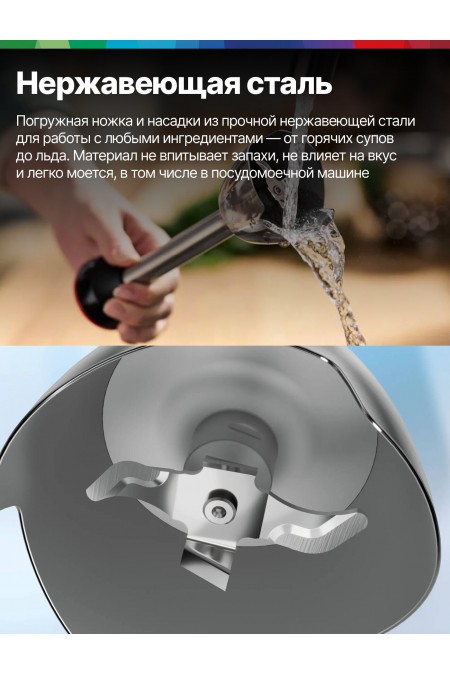 Погружной блендер Bosch MSM4B654 (черный) 7