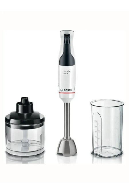 Погружной блендер Bosch MSM4W220 (белый/черный) 