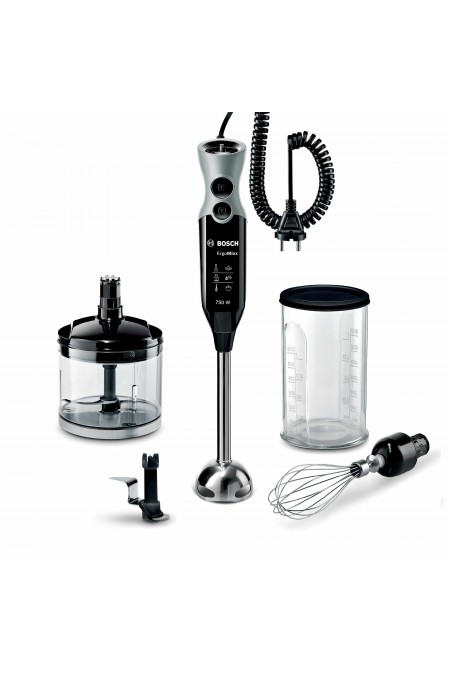 Погружной блендер Bosch MSM67170 (черный/серый) 