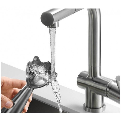 Погружной блендер Braun MQ 3020 Pesto (белый/синий) 4