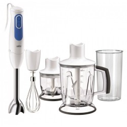 Погружной блендер Braun MQ 3045 Aperitive (белый/синий)
