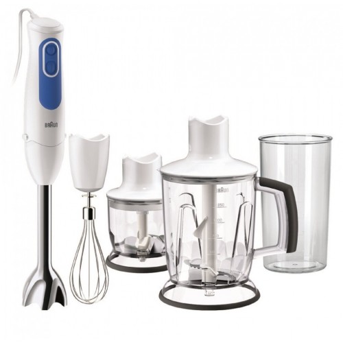 Погружной блендер Braun MQ 3045 Aperitive (белый/синий) 