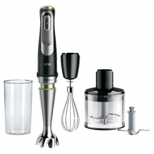 Погружной блендер Braun MQ 9135XI (черный/серебристый) 