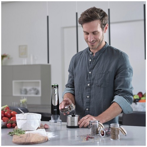 Погружной блендер Braun MQ 9135XI (черный/серебристый) 3