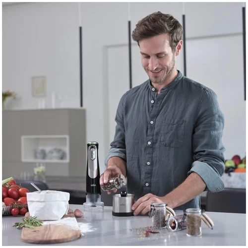 Погружной блендер Braun MQ 9135XI (черный/серебристый) 4