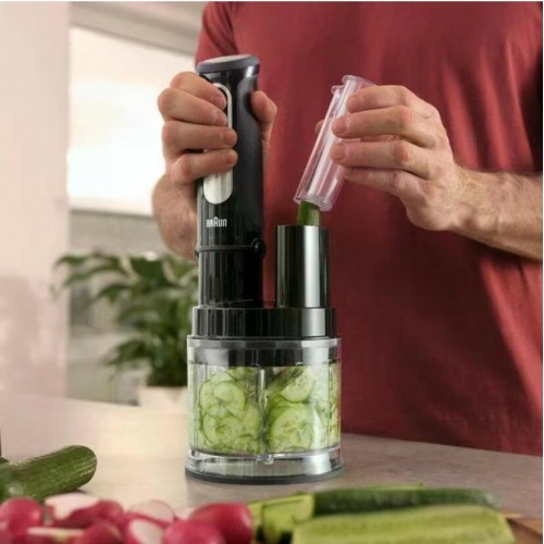 Погружной блендер Braun MQ55755MBK (черный) 4