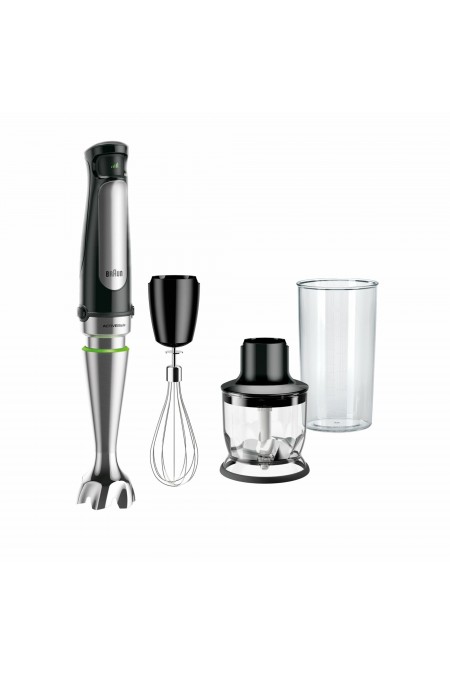 Погружной блендер Braun MultiQuick MQ7025X (черный/серебристый) 