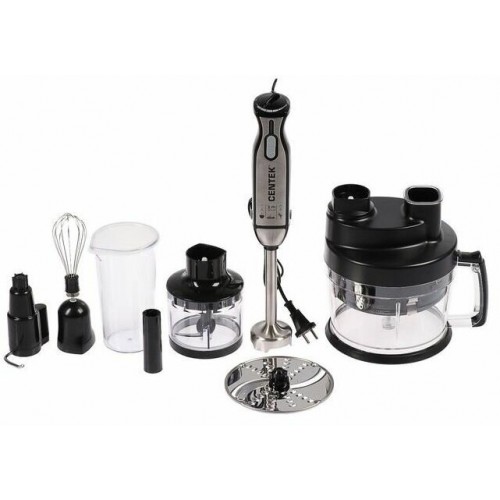 Погружной блендер CENTEK CT-1310 (черный/серебристый) 9