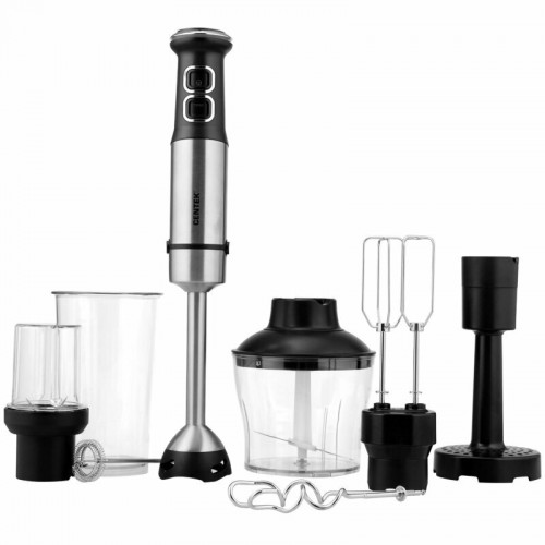 Погружной блендер CENTEK CT-1313 (серебристый/черный) 3