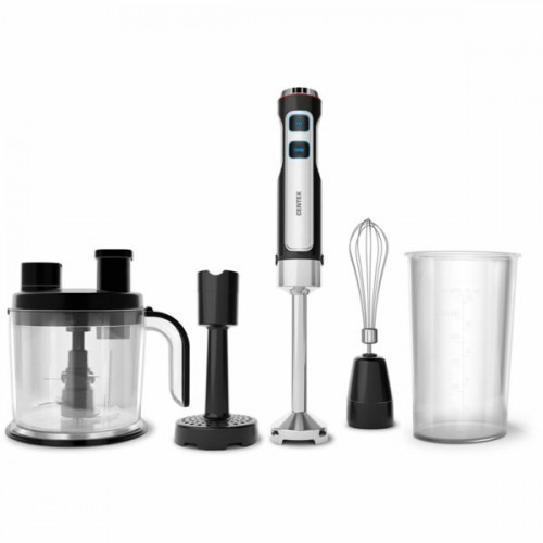Погружной блендер CENTEK CT-1317 (серебристый/черный) 