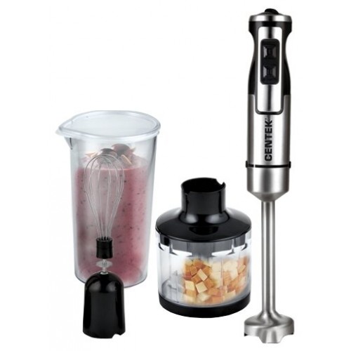 Погружной блендер CENTEK CT-1338 (черный/серебристый) 2