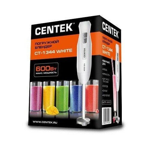Погружной блендер CENTEK CT-1344 (белый) 6