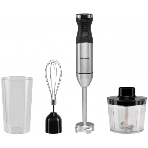 Погружной блендер Hyundai HYB-H3824 (серебристый/черный) 