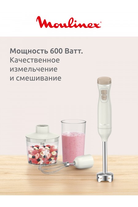 Погружной блендер Moulinex DD523AF0 (кремовый/бежевый) 1