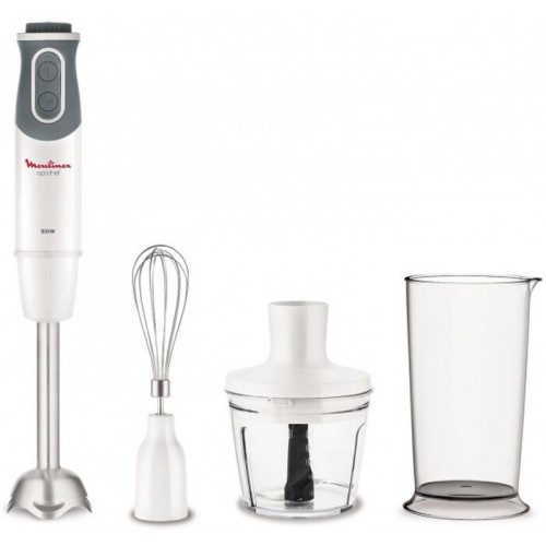 Погружной блендер Moulinex DD642132 (белый/серый) 6
