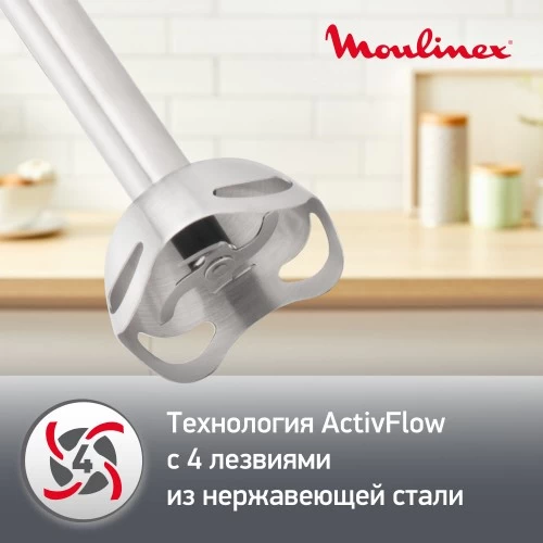 Погружной блендер Moulinex DD833810 (черный) 2