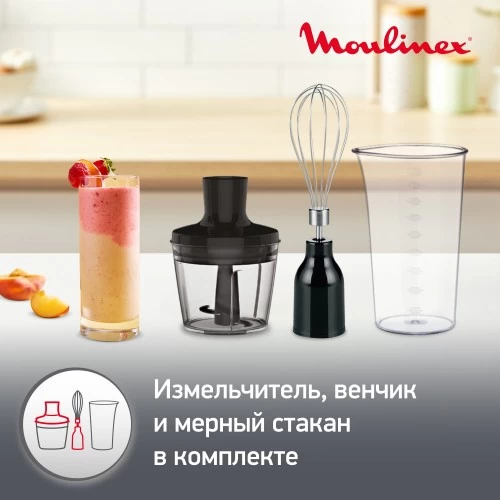 Погружной блендер Moulinex DD833810 (черный) 3